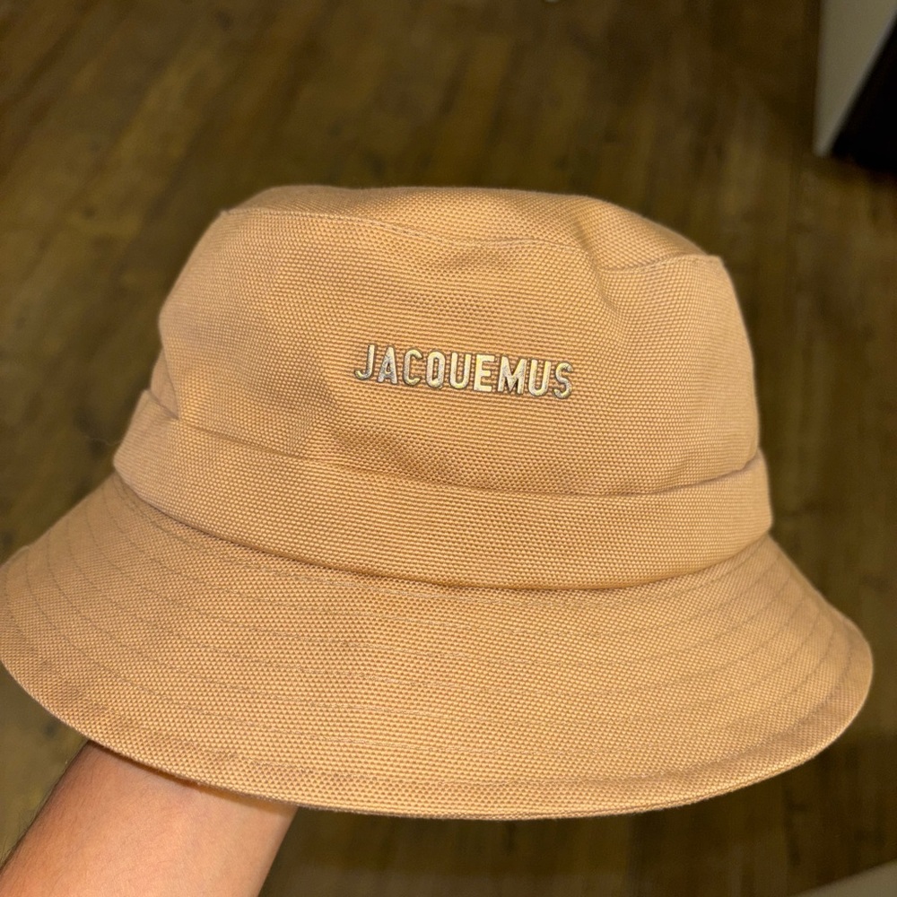 Jacquemus Beige Bucket Hat